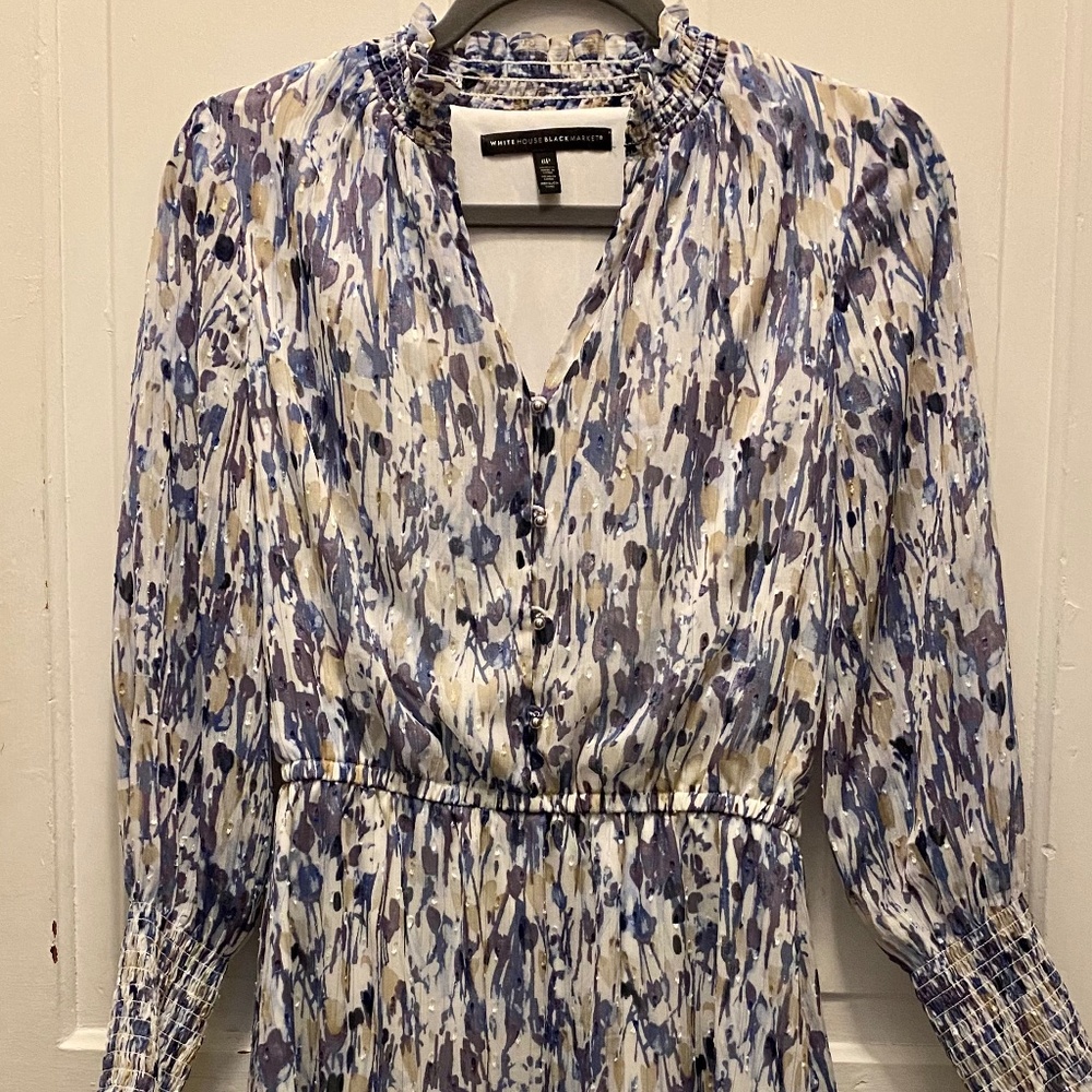 White House Black Market Size 6 Petite Dress
